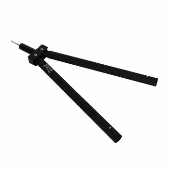 DOD FA5-603-BK Futamata no Kiwami One Pole Tent Bifurcated Attachment Adjustable AngleLength [Total Length 300cm Full Set with Leg Pole]