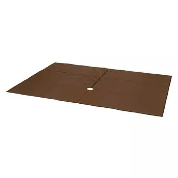 DOD One Pole Tent RX (M) Mat [for 3 to 4 people] 280 x 210 cm MA3-953-BR Brown