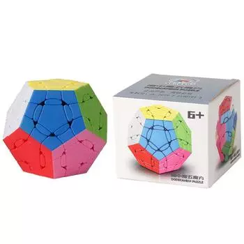 Додекаэдр Пазл Магический Кубик Crazy 3x3 Sengso Полнофункциональный Кубик Без Наклеек Головоломка Cubo Magico Развивающая Игрушка Подарок