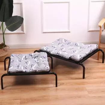 Dog Bed Folding Elevated Pet Bed for Pet Indoor Outdoor Non-Slip Feet Travel Pet Camp Bed for Small Medium Large Dog Supplie S