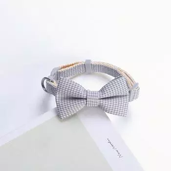 Dog Collar New Buckle /green/red/ Polyester For Puppy Kittens Necklace Cat Appliance Cat Collar Small Flower Bow красный