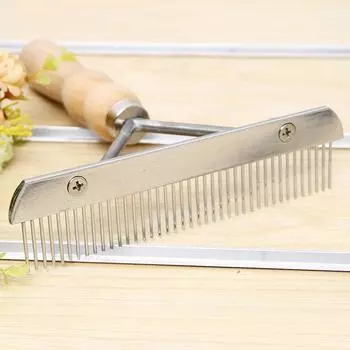 Dog Comb Pet Comb Large Rack Comb Large Pet Hair Removal Brush Golden Retriever Medium Large Dog Pet Supplies Large dog wooden comb