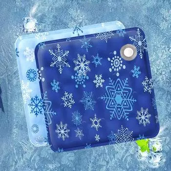 Dog Cooling Mat Pet Ice Silk Mat Breathable Small Large Dog Pet Mat Cooling Supplies Durable Blanket Sofa Cat Ice Pad Blanket