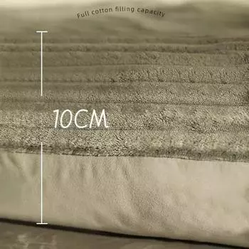 Dog Mat for Sleeping with Pet Small and Medium-sized Dog Corgi Supplies Dog Bed Can Be Disassembled and Washed Dog Warm Winter S светло-серый