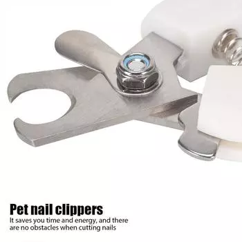 Dog Nail Clippers & Cat Nail Clipper for Small Large Pets Stainless Steel Nailclippers with Safety Guard to Prevent Over-Cutting S