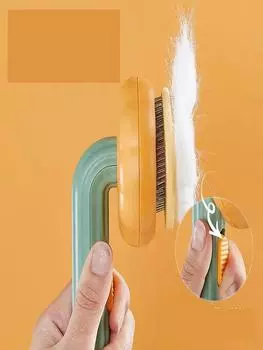 Dog or Cat Grooming Brush, Pet Comb Effectively Removes Loose Undercoat, Mats and Tangled Hair Slicker Brush for Pet Massage