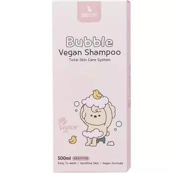 DogPure Bubble Vegan Shampoo for Pets, 500мл, 1 шт, Корейский шампунь для домашних животных