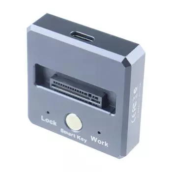Док-станция M.2 SSD, 1000 МБ/с, базовый адаптер Caddy Box Type-C, NVME/SATA, база мобильного жесткого диска, внешний корпус с ключом M, ноутбук dual agreement