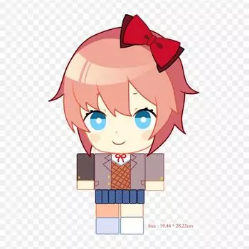 Doki Doki литературный клуб Chibi Sayori гладить нашивки для одежды наклейки с аппликациями на одежду термочувствительная нашивка на заказ
