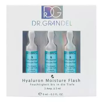 Доктор. Ампула Grandel Hyaluronic Moisture Flash (3x3мл) 9 мл
