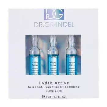 Доктор. Ампула Grandel Hydro Active 3 x 3 мл