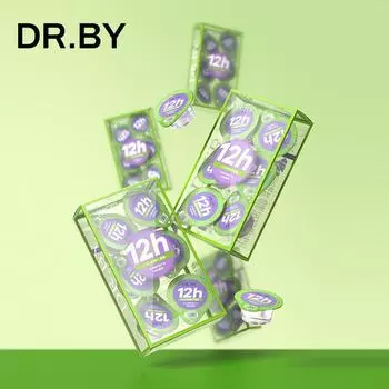 Доктор. BY Grape Mouthwash Jelly Pack - решение для свежего дыхания 13ml телесный