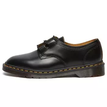 Доктор. Черные кеды унисекс Martens 1461 Ghillie Smooth 22695001