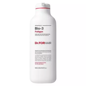 Доктор. Для волос Polygen Bio3 Функциональный шампунь с ароматом свежих трав, 500 мл, 1 шт.