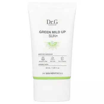 Доктор. G, Green Mild Up Sun+, SPF 50+ PA++++, 50 мл (1,69 жидких унций)