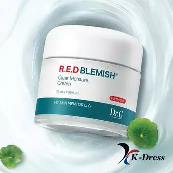 Доктор. G Red Blemish Прозрачный увлажняющий крем 70 мл 1 PCS