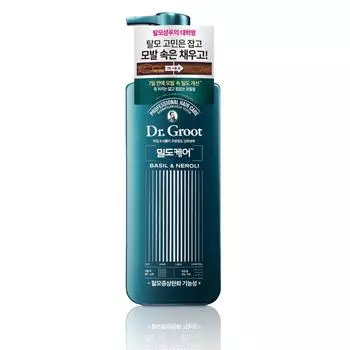 Доктор. Groot Density Care Шампунь для увеличения густоты волос с ароматом базилика и нероли, 400 мл, 1 шт.