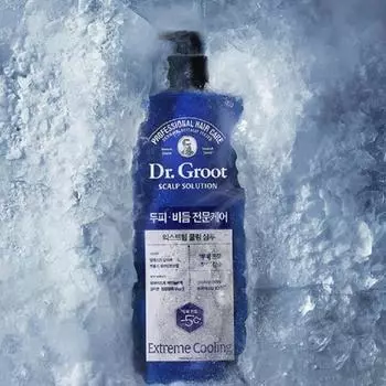 Доктор. Groot Scalp Solution Шампунь 700 мл 4 типа 1 (Охлаждающий шампунь) Cool Menthol 700ml