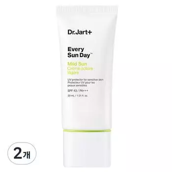 Доктор. Jart Every Sun Day Mild Sun Cream SPF43 PA+++, 30мл, 2 шт.