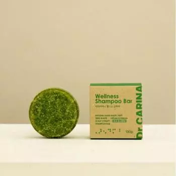 Доктор. Karina Wellness Shampoo Bar 130 г твердый шампунь ручной работы слабокислый, 5 шт.