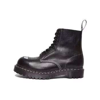 Доктор. Martens 1460 Pascal Bex Ботинки со шнуровкой и открытым стальным носком Черные женские кроссовки Overdrive 31502001 39