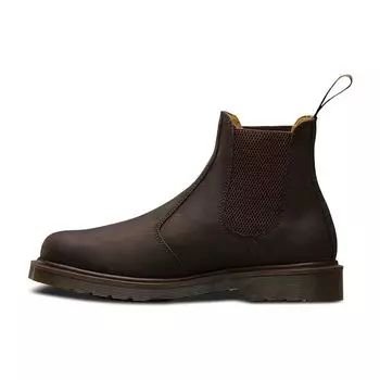 Доктор. Martens 2976 Crazy Horse Кожаные ботинки Челси Коричневые мужские кроссовки 11853201