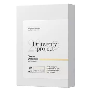 Доктор. Маска Twenty Project Clearnic White 30 мл, 10 шт., 1 шт.