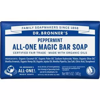 Доктор. Мыло Bronner Magic мятное 140г