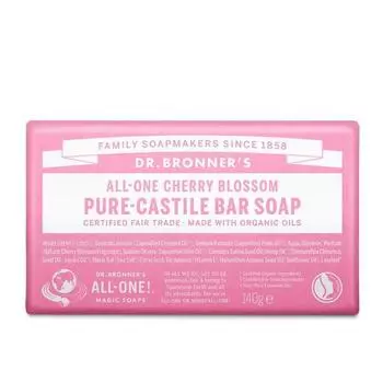 Доктор. Мыло Bronner s Cherry Blossom Pure Castile Bascoap 140г, 1 шт.