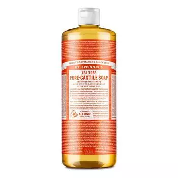Доктор. Мыло Bronner s Tea Tree Pure Castile, 950 мл, 1 шт.