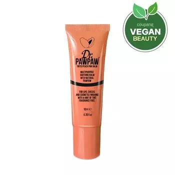 Доктор. Popo Tinted Peach Pink Lip Balm 10 мл, 1 упаковка