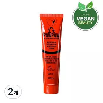 Доктор. Popo Tinted Ultimate Red Lip Balm 25 мл, 2 упаковки