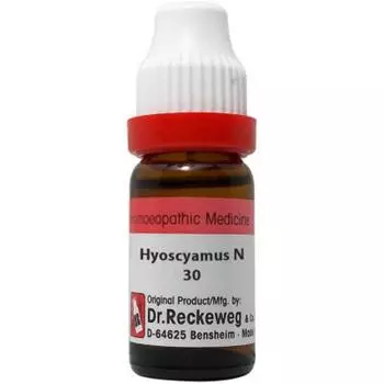 Доктор. Reckeweg Hyoscyamus Niger Разведение - 30 CH - 11 мл