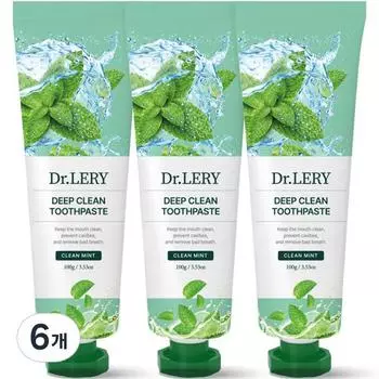 Доктор. Зубная паста Larry Deep Clean, 100г, 6 шт.