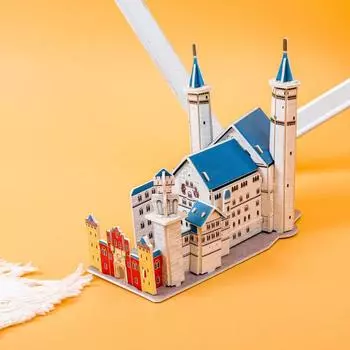 Дом DIY головоломка замок сборная модель миниатюрная машина скорой помощи 3D головоломка игрушечная машина взрослый D