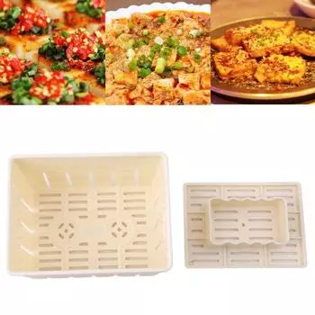 Домашняя кухня DIY плесень ручной работы тофу пресс-форма пластиковая крышка пресс-аксессуары