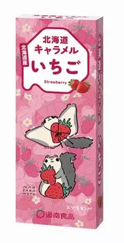 Donan Foods Hokkaido Карамель Клубника 18 шт. x 10 шт.