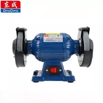 Dongcheng Grinder S1E-FF-125 Настольная шлифовальная машина, ножевая шлифовальная машина Бытовая турбинная шлифовальная машина для песка S1E-FF-125