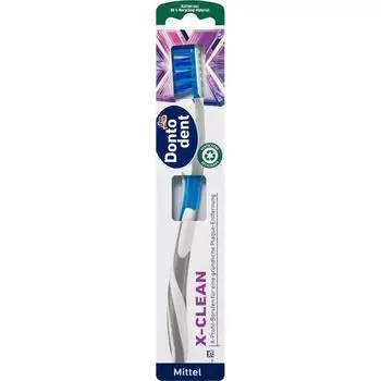 Dontodent 1 зубная щетка Dontodent X-Clean, средняя
