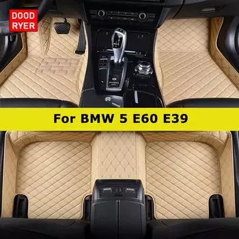 DOODRYER Custom Car Коврики для BMW 5er E39 E60 520-550 1994-2010 Авто Коврики для ног Coche Аксессуары 1994-2002 E39