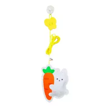 Door Cat Teaser Toy Retractable Adjustable Elastic Rope Interactive Doorway Kitten Teaser Toy 6.6ft