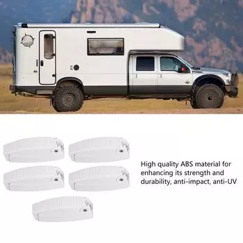 Door Catch High Strength ABS Practical RV Door Hatch /set Strong Clamp Anti UV for Trailers Campers for RV Motorhome