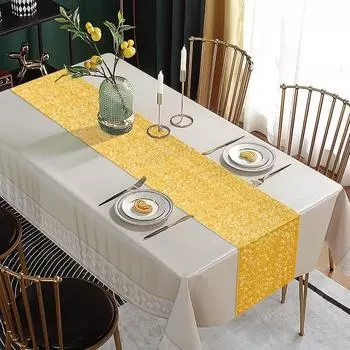 Дорожки для стола 4 шт. 30x180 см блестящие дорожки для обеденного стола с пайетками для украшения стола для вечеринки, свадьбы, дня рождения, девичника золотой
