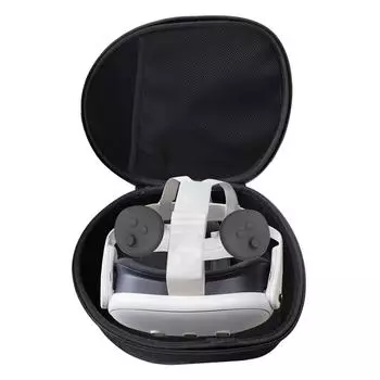 Дорожный чехол EVA для Meta Quest 3 All in one Virtual Reality Headset Hard Handbag Bag Storage Box