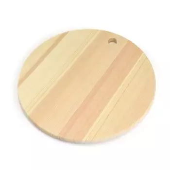 Доска разделочная круглая Tosa Ryu Shimanto Hinoki натуральный 30см HC-2400