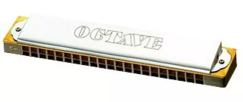 Double note harmonica 9521 [TOMBO] (21 holes) [Octave harmonica] G# (G major)
