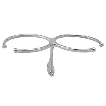 Double Rings Cup Beverage Drink Holder Boat Cup Holder 316 Stainless Bottle Storage Rack for Cups with 3.8in Diameter