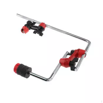 Double Tom Holder Mount Cowbell Drum C