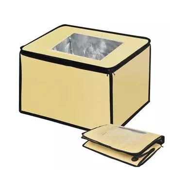 Dough Proofer Portable Foldable Bread Warming Box Temperature Sensor and Timer Baking Accessories Fermentation Equipment