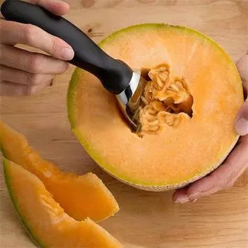 Dough Scoop Non-stick Labor Saving Zinc Alloy Useful Comfortable Handle Watermelon Kitchen Tool мятный зеленый